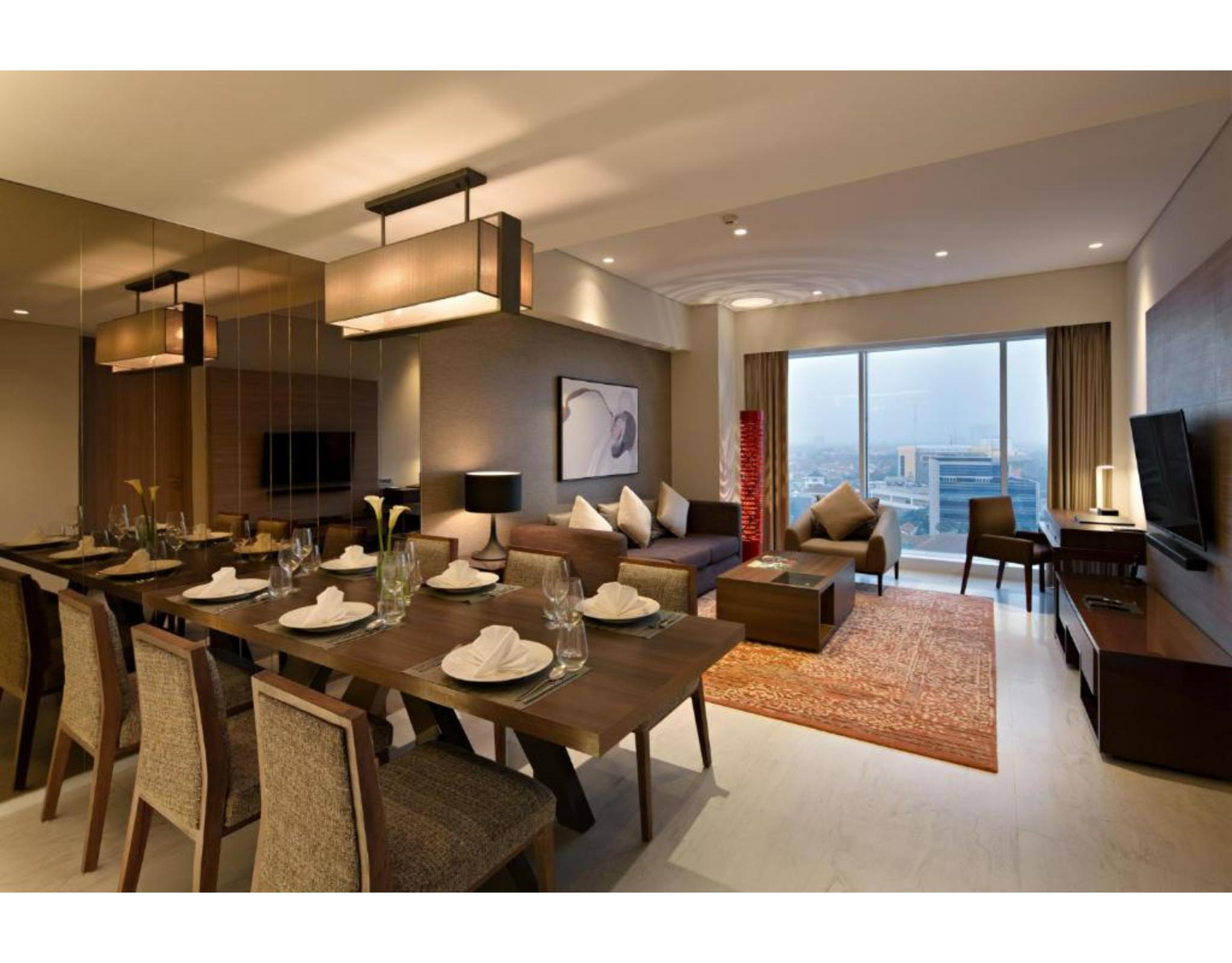 Oakwood Hotel & Residence Surabaya Esterno foto